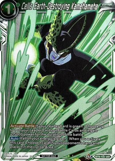 Cell's Earth-Destroying Kamehameha