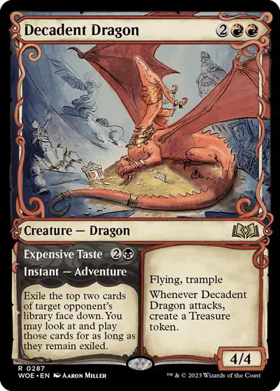 Decadent Dragon // Expensive Taste