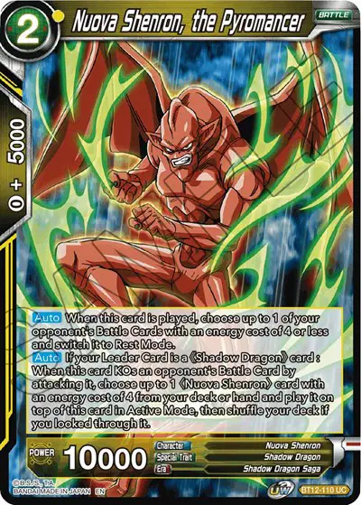 Nuova Shenron, the Pyromancer
