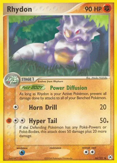Auction card for Rhydon