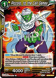 Piccolo, to the Cell Games