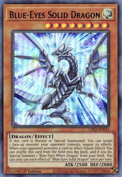 Blue-Eyes Solid Dragon