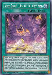 Abyss Script - Rise of the Abyss King