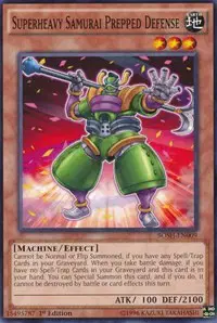 Superheavy Samurai Prepped Defense