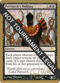 Patriarch's Bidding