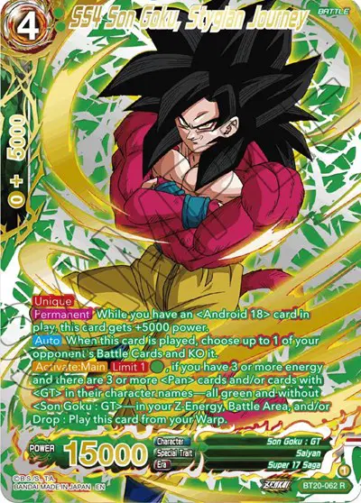 SS4 Son Goku, Stygian Journey