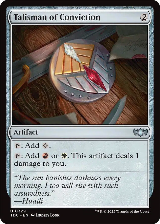 Talisman of Conviction