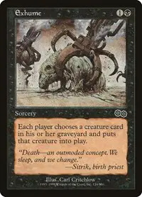 Exhume