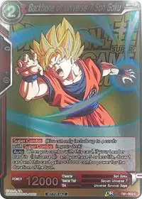Backbone of Universe 7 Son Goku