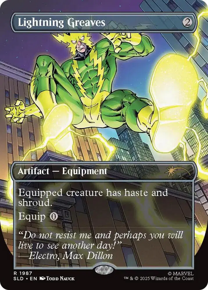 Lightning Greaves
