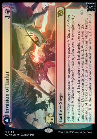 Invasion of Tarkir // Defiant Thundermaw
