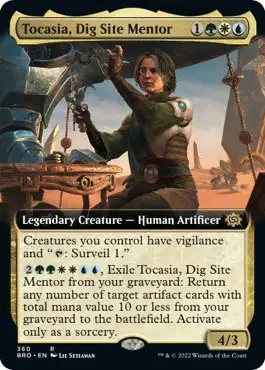 Tocasia, Dig Site Mentor