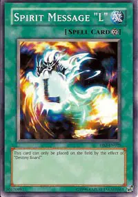Spirit Message "L"