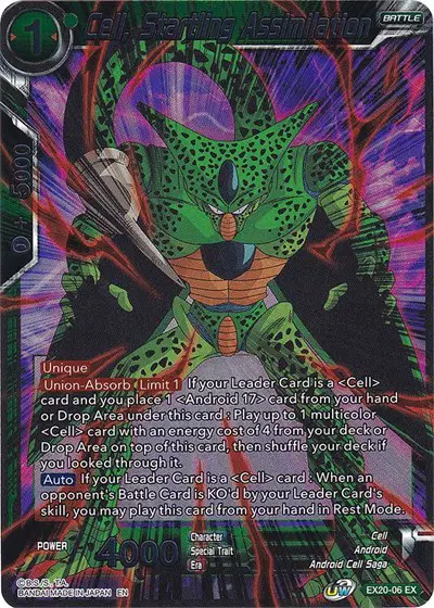 Cell, Startling Assimilation