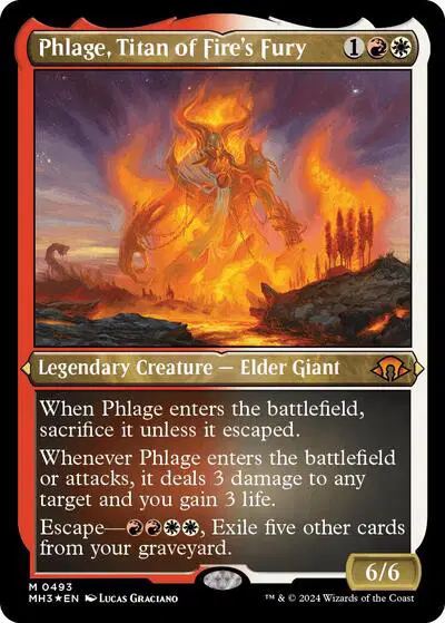 Phlage, Titan of Fire's Fury