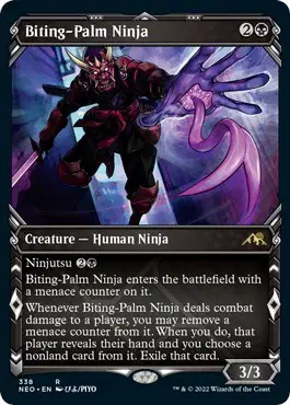 Biting-Palm Ninja