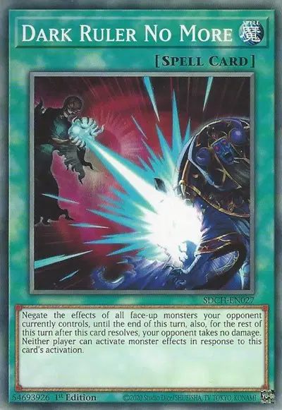 Dark Ruler No More