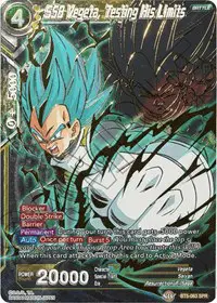 SSB Vegeta, Testing His Limits