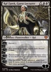 Ral Zarek, Guest Lecturer