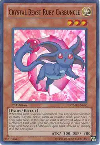Crystal Beast Ruby Carbuncle