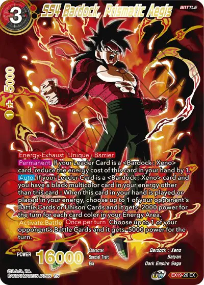 SS4 Bardock, Prismatic Aegis