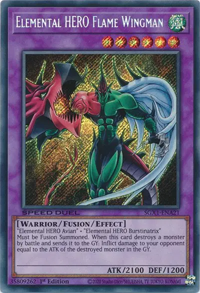 Elemental HERO Flame Wingman