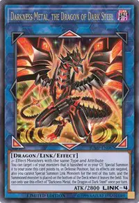 Darkness Metal, the Dragon of Dark Steel