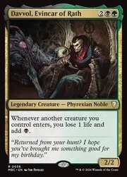 Davvol, Evincar of Rath
