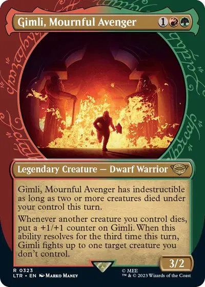 Gimli, Mournful Avenger