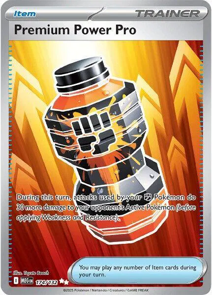 Auction card for Premium Power Pro