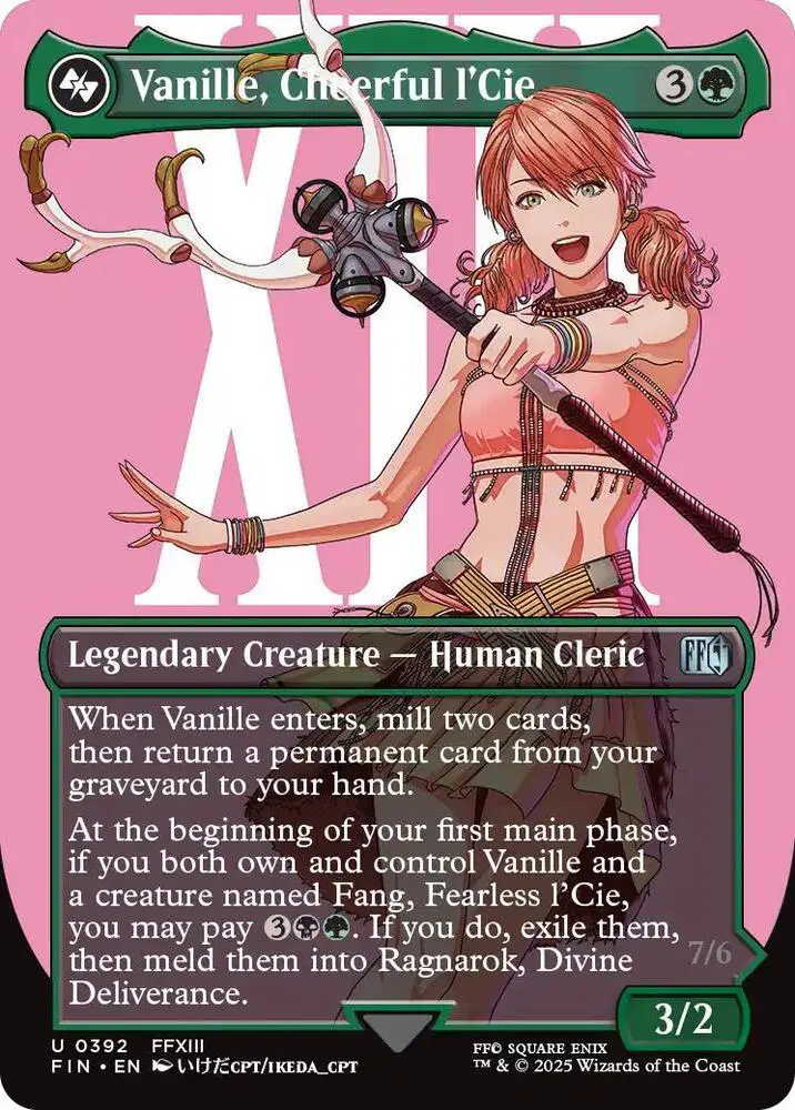 Vanille, Cheerful l'Cie // Ragnarok, Divine Deliverance