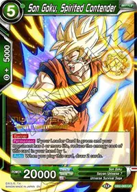 Son Goku, Spirited Contender