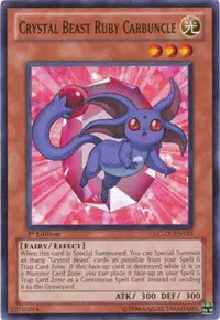 Crystal Beast Ruby Carbuncle