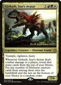 Gishath, Sun's Avatar