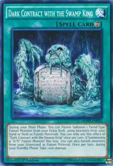 Dark Contract with the Swamp King
