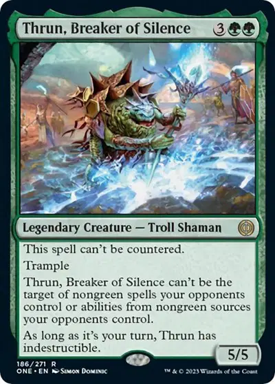 Thrun, Breaker of Silence