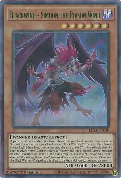 Blackwing - Simoon the Poison Wind