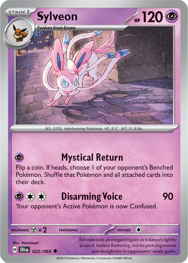 Auction card for Sylveon