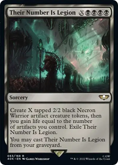 Their Number is Legion