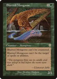 Blurred Mongoose
