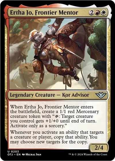 Ertha Jo, Frontier Mentor