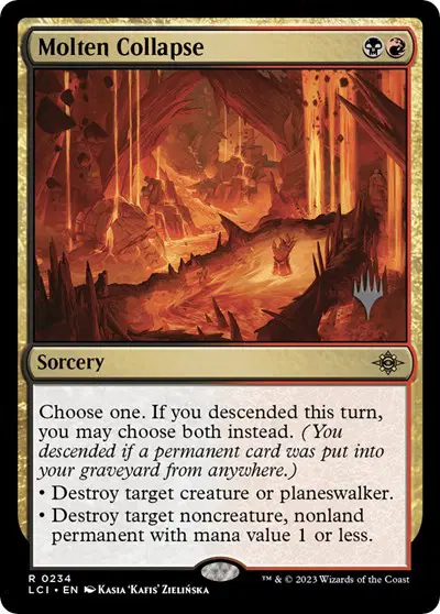Molten Collapse