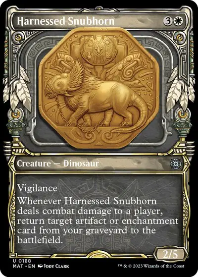 Harnessed Snubhorn