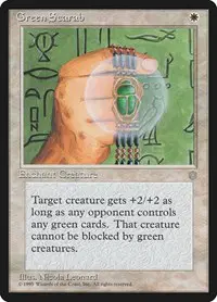 Green Scarab