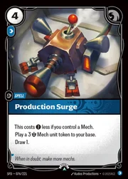 Production Surge