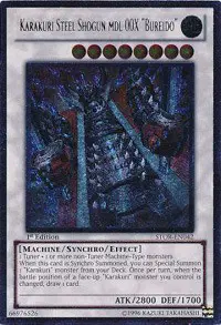 Karakuri Steel Shogun mdl 00X "Bureido"