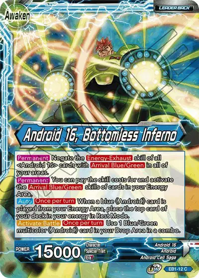 Android 16 // Android 16, Bottomless Inferno