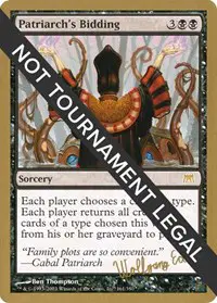 Patriarch's Bidding