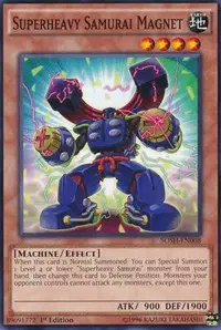 Superheavy Samurai Magnet