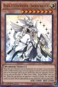 Black Luster Soldier - Sacred Soldier